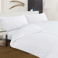 Ensemble de literie 100% coton Pure Collection Hotel Collection 200T Blanc